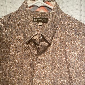 LIKE NEW Stetson Men's WESTERN Shirt